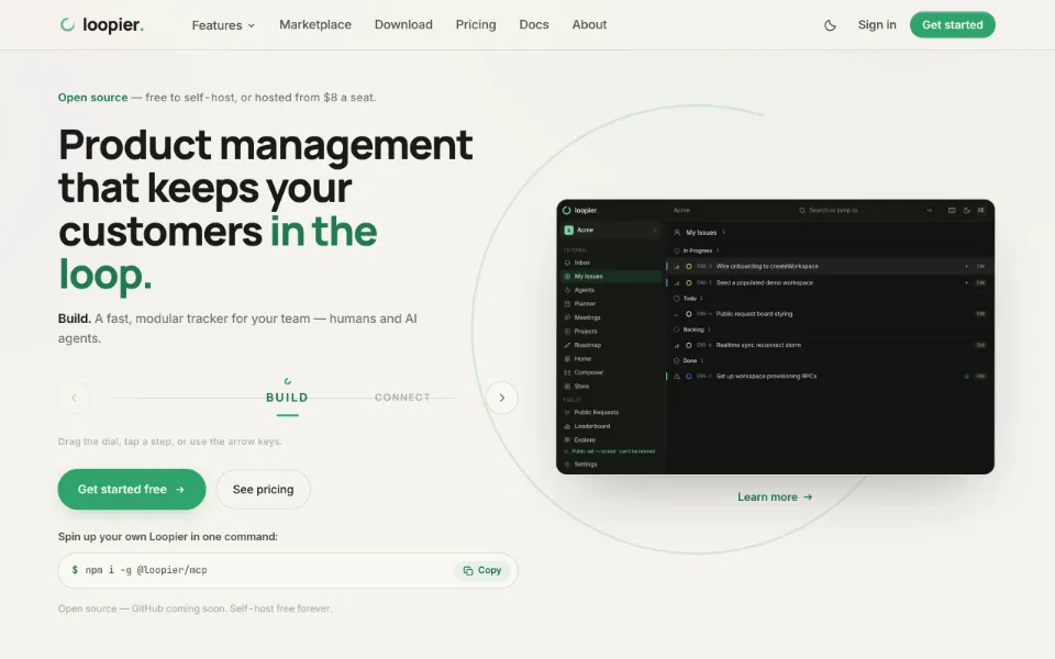 The Loopier home page